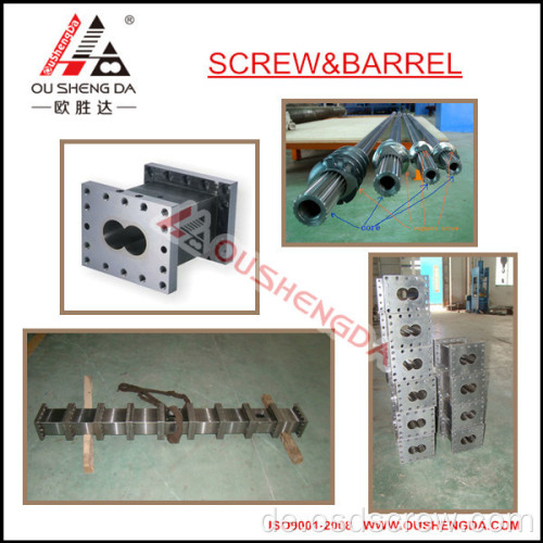 Extruder Schneckengehäuse/Schneckenelement/ Schneckengehäuse für Granulat